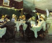 Renganeschi's Saturday Night (1912) by John Sloan John French Sloan